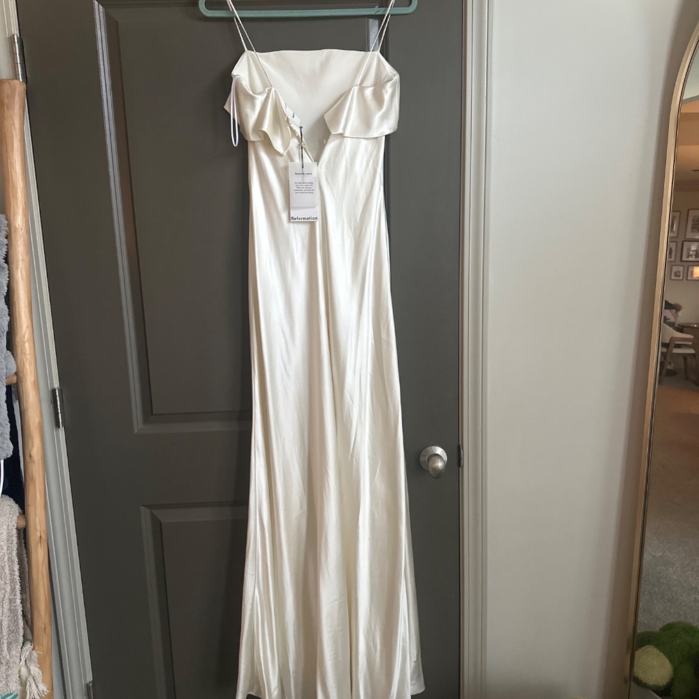 Reformation Jovie Silk Dress - NWT!! - Picture 2 of 2